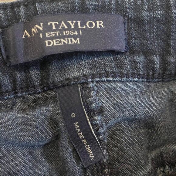 Ann Taylor women's casual denim skinny jeans size 6 - Picture 6 of 9